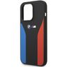 Etui BMW BMHCP14L22SCSK iPhone 14 Pro6,1" czarny/black Silicone Blue&Red Stripes M Collection na NearMe.pl