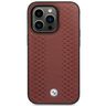 Etui BMW BMHMP14L22RFGR iPhone 14 Pro 6,1" burgundowy/burgundy Leather Diamond Pattern MagSafe na NearMe.pl