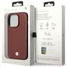 Etui BMW BMHMP14X22RFGR iPhone 14 Pro Max 6,7" burgundowy/burgundy Leather Diamond Pattern MagSafe na NearMe.pl