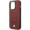 Etui BMW BMHMP14X22RPSR iPhone 14 Pro Max 6,7" burgundowy/burgundy Leather Seats Pattern MagSafe na NearMe.pl