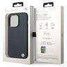 Etui BMW BMHMP14LSLLNA iPhone 14 Pro6,1" granatowy/navy hardcase Leather Hot Stamp MagSafe na NearMe.pl
