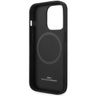 Etui BMW BMHMP14XSLLNA iPhone 14 Pro Max 6,7" granatowy/navy hardcase Leather Hot Stamp MagSafe na NearMe.pl