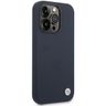 Etui BMW BMHMP14XSILNA iPhone 14 Pro Max 6,7" granatowy/navy Silicone Metal Logo MagSafe na NearMe.pl