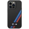 Etui BMW BMHMP14L22SOTK iPhone 14 Pro6,1" czarny/black Silicone Slanted Sttripes MagSafe na NearMe.pl