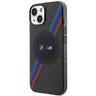 Etui BMW BMHMP14SHDTK iPhone 14 / 15 /13 6.1" szary/grey Tricolor Stripes MagSafe na NearMe.pl