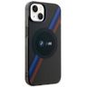 Etui BMW BMHMP14SHDTK iPhone 14 / 15 /13 6.1" szary/grey Tricolor Stripes MagSafe na NearMe.pl