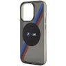 Etui BMW BMHMP14XHDTK iPhone 14 Pro Max 6,7" szary/grey hardcase Tricolor Stripes MagSafe na NearMe.pl