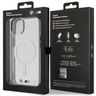 Etui BMW BMHMP14MHCRS iPhone 14 Plus / 15 Plus 6.7" transparent hardcase Silver Ring MagSafe na NearMe.pl