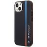 Etui BMW BMHCP14S22HVGV iPhone 14 / 15 /13 6.1" czarny/black IML Tricolor Stripe na NearMe.pl