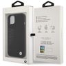 Etui BMW BMHCP13MSLBLBK iPhone 13 / 14 /15 6.1" czarny/black hardcase Silicone Signature Logo na NearMe.pl
