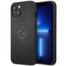 Etui BMW BMHCP13MREELK iPhone 13 / 14 / 15 6.1" czarny/black hardcase Leather Emboss na NearMe.pl