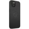 Etui BMW BMHCP13MREELK iPhone 13 / 14 / 15 6.1" czarny/black hardcase Leather Emboss na NearMe.pl