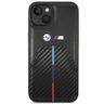 Etui BMW BMHCP14S22NSTB iPhone 14 / 15 /13 6.1" czarny/black Stamped Tricolor Stripe na NearMe.pl