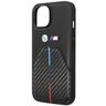 Etui BMW BMHCP14S22NSTB iPhone 14 / 15 /13 6.1" czarny/black Stamped Tricolor Stripe na NearMe.pl
