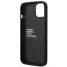 Etui BMW BMHCP14S22NSTB iPhone 14 / 15 /13 6.1" czarny/black Stamped Tricolor Stripe na NearMe.pl