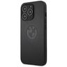 Etui BMW BMHCP13LREELK iPhone 13 Pro / 13 6.1" czarny/black hardcase Leather Emboss na NearMe.pl