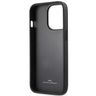 Etui BMW BMHCP13LREELK iPhone 13 Pro / 13 6.1" czarny/black hardcase Leather Emboss na NearMe.pl