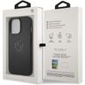Etui BMW BMHCP13LREELK iPhone 13 Pro / 13 6.1" czarny/black hardcase Leather Emboss na NearMe.pl
