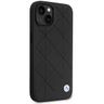 Etui BMW BMHCP14S22RQDK iPhone 14 / 15 / 13 6.1" czarny/black Leather Quilted na NearMe.pl