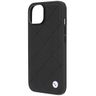 Etui BMW BMHCP14S22RQDK iPhone 14 / 15 / 13 6.1" czarny/black Leather Quilted na NearMe.pl