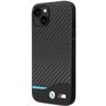 Etui BMW BMHCP13M22NBCK iPhone 13 / 14/ 15 6.1" czarny/black Leather Carbon na NearMe.pl