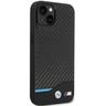 Etui BMW BMHCP13M22NBCK iPhone 13 / 14/ 15 6.1" czarny/black Leather Carbon na NearMe.pl