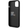 Etui BMW BMHCP13M22NBCK iPhone 13 / 14/ 15 6.1" czarny/black Leather Carbon na NearMe.pl