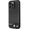 Etui BMW BMHCP13X22NBCK iPhone 13 ProMax 6.7" czarny/black hardcase Leather Carbon na NearMe.pl