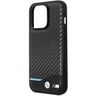 Etui BMW BMHCP13X22NBCK iPhone 13 ProMax 6.7" czarny/black hardcase Leather Carbon na NearMe.pl