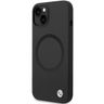BMW BMHMP14SSILBK2 iPhone 14 / 15 / 13 6.1" czarny/black Signature Liquid Silicone MagSafe na NearMe.pl