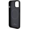 BMW BMHMP15MSLLBK iPhone 15 Plus / 14 Plus 6.7" czarny/black MagSafe Leather Hot Stamp na NearMe.pl