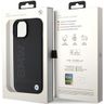 BMW BMHMP15MSLLBK iPhone 15 Plus / 14 Plus 6.7" czarny/black MagSafe Leather Hot Stamp na NearMe.pl