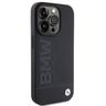 BMW BMHMP15XSLLBK iPhone 15 Pro Max 6.7"czarny/black MagSafe Leather Hot Stamp na NearMe.pl