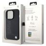 BMW BMHMP15XSLLBK iPhone 15 Pro Max 6.7"czarny/black MagSafe Leather Hot Stamp na NearMe.pl