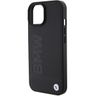 BMW BMHCP15SSLLBK iPhone 15 / 14 / 13 6.1" czarny/black Leather Hot Stamp na NearMe.pl
