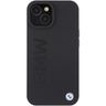 BMW BMHCP15SSLLBK iPhone 15 / 14 / 13 6.1" czarny/black Leather Hot Stamp na NearMe.pl
