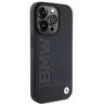 BMW BMHCP15XSLLBK iPhone 15 Pro Max 6.7"czarny/black Leather Hot Stamp na NearMe.pl