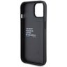 BMW BMHCP15S22NBCK iPhone 15 / 14 / 13 6.1" czarny/black Leather Carbon na NearMe.pl
