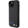 BMW BMHCP15M22NBCK iPhone 15 Plus / 14 Plus 6.7" czarny/black Leather Carbon na NearMe.pl