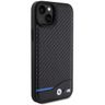 BMW BMHCP15M22NBCK iPhone 15 Plus / 14 Plus 6.7" czarny/black Leather Carbon na NearMe.pl