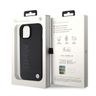 BMW BMHMP15SSLLBK iPhone 15 / 14 / 13 6.1" czarny/black Magsafe hardcase Signature Logo Imprint na NearMe.pl