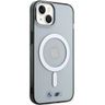 BMW BMHMP15SHCRS iPhone 15 / 14 / 13 6.1" przezroczysty/transparent hardcase Silver Ring MagSafe na NearMe.pl