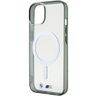 BMW BMHMP15SHCRS iPhone 15 / 14 / 13 6.1" przezroczysty/transparent hardcase Silver Ring MagSafe na NearMe.pl