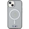 BMW BMHMP15SHCRS iPhone 15 / 14 / 13 6.1" przezroczysty/transparent hardcase Silver Ring MagSafe na NearMe.pl