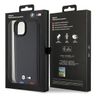 BMW BMHCP15M22PTDK iPhone 15 Plus /14 Plus 6.7" czarny/black Leather Stamp Tricolor na NearMe.pl