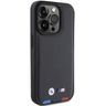 BMW BMHCP15L22PTDK iPhone 15 Pro 6.1"czarny/black Leather Stamp Tricolor na NearMe.pl