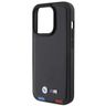 BMW BMHCP15L22PTDK iPhone 15 Pro 6.1"czarny/black Leather Stamp Tricolor na NearMe.pl