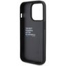 BMW BMHCP15L22PTDK iPhone 15 Pro 6.1"czarny/black Leather Stamp Tricolor na NearMe.pl
