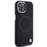 BMW BMHMP15SSILBK2 iPhone 15 / 14 / 13 6.1" czarny/black Signature Liquid Silicone MagSafe na NearMe.pl