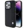BMW BMHCP15L22RBDK iPhone 15 Pro 6.1" czarny/black hardcase Leather Blue Dots na NearMe.pl